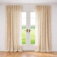 Ann Gish Amaranth 84x50 Ficelle Curtain