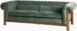 Surya Alden ALDN-002 12"H x 36"W x 16"D Sofa