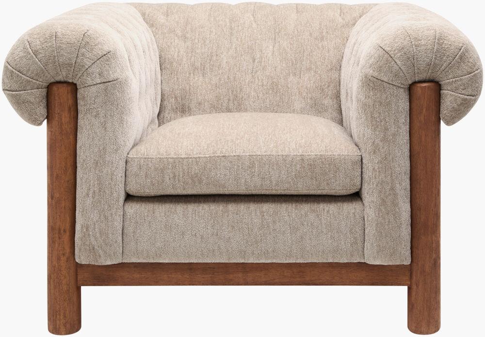 Surya Alden ALDN-003 31"H x 45"W x 40"D Accent Chair