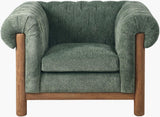 Surya Alden ALDN-004 31"H x 43"W x 39"D Accent Chair