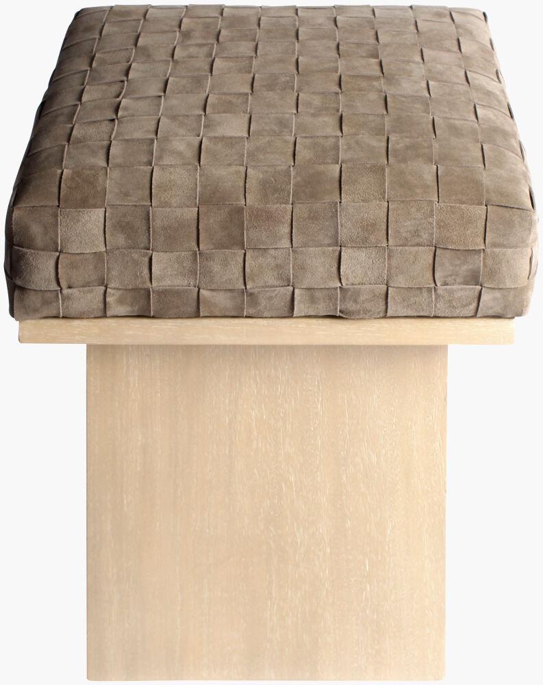 Surya Aarohi ARHI-001 20"H x 17"W x 17"D Bench/Ottoman/Stool