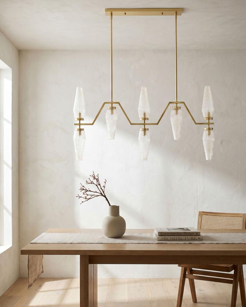 Surya Caelis CLIS-009 79"L x 45"W x 12"H Ceiling Lighting