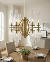 Surya Caelis CLIS-013 81"L x 24"W x 23"H Ceiling Lighting