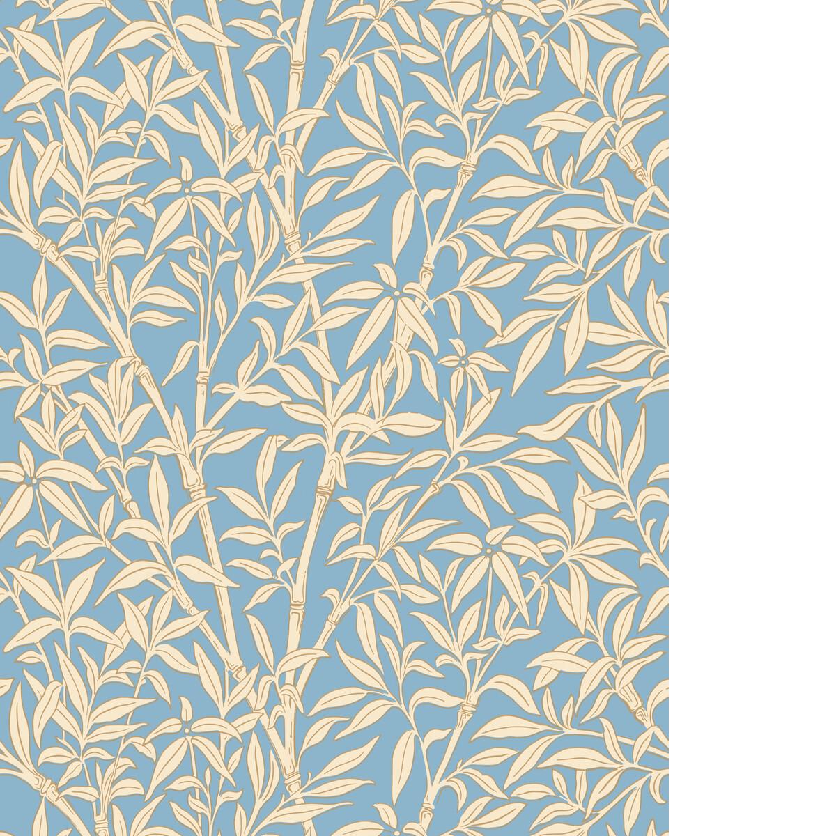 Cole & Son BAMBOO FOREST YELLOW/BLUE Wallpaper
