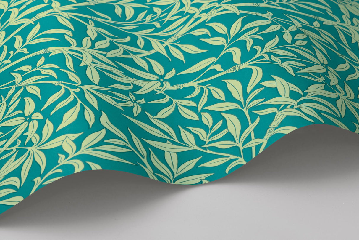 Cole & Son BAMBOO FOREST PETROL Wallpaper