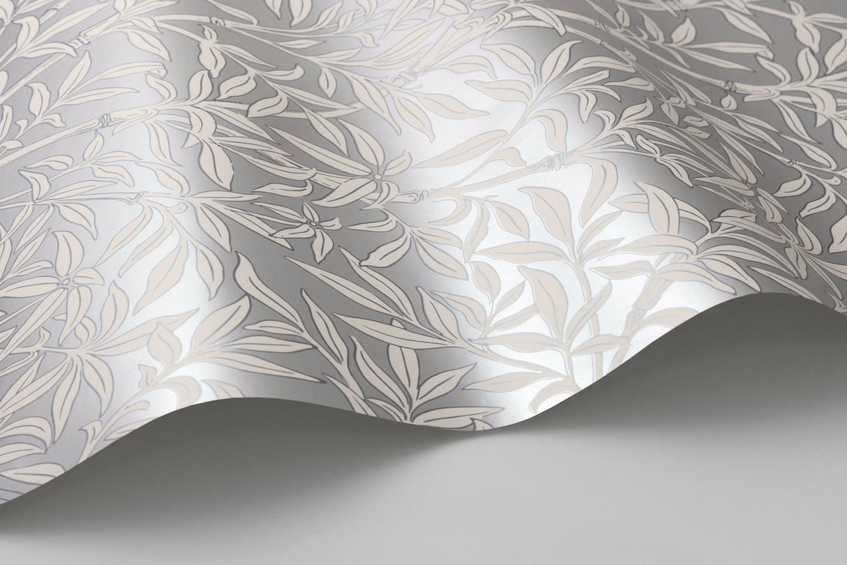 Cole & Son BAMBOO FOREST FROST Wallpaper