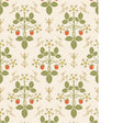 Cole & Son STRAWBERRY POPPY/GREEN Wallpaper