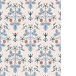 Cole & Son STRAWBERRY BLUE/CREAM Wallpaper