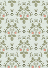 Cole & Son STRAWBERRY DUCK EGG Wallpaper