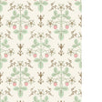 Cole & Son STRAWBERRY BLUSH/MINT Wallpaper