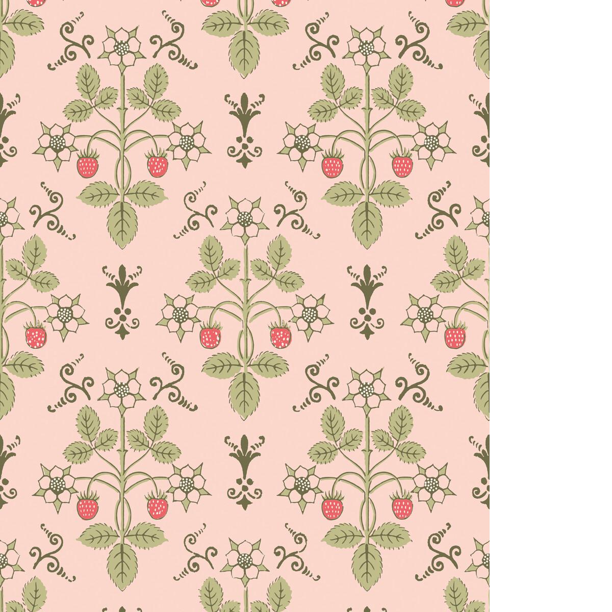 Cole & Son STRAWBERRY CHELSEA PINK Wallpaper