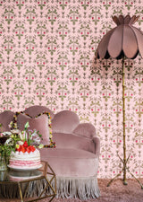 Cole & Son STRAWBERRY CHELSEA PINK Wallpaper