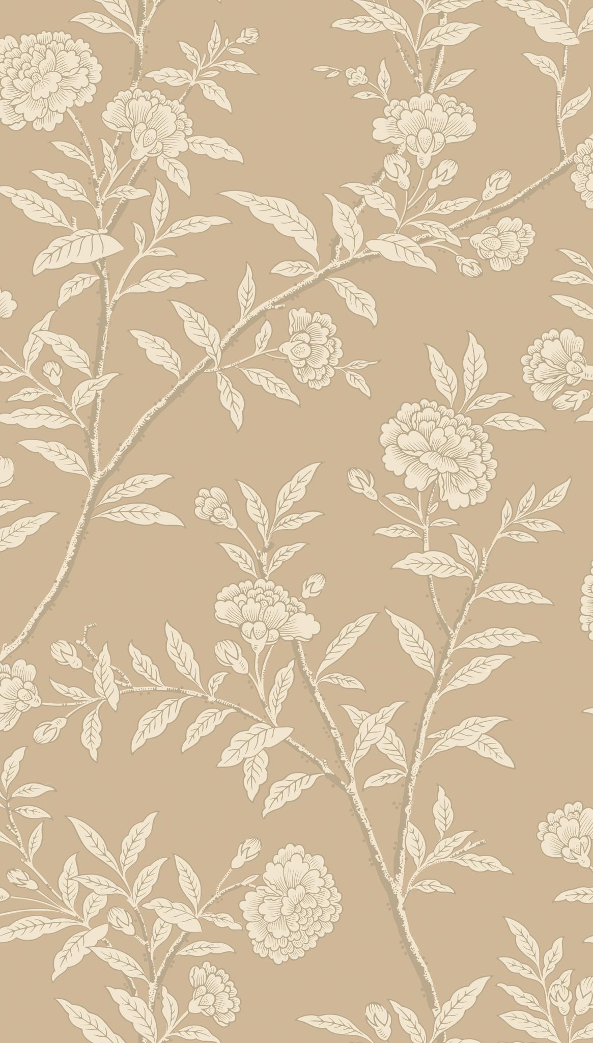 Cole & Son ROSEBERRY CHAMPAGNE Wallpaper