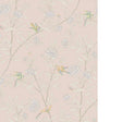 Cole & Son ROSEBERRY WITH BIRDS PINK Wallpaper