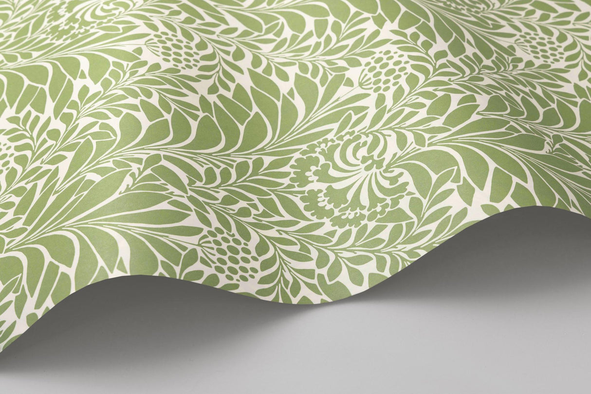 Cole & Son HONEYSUCKLE SPRING GREEN Wallpaper