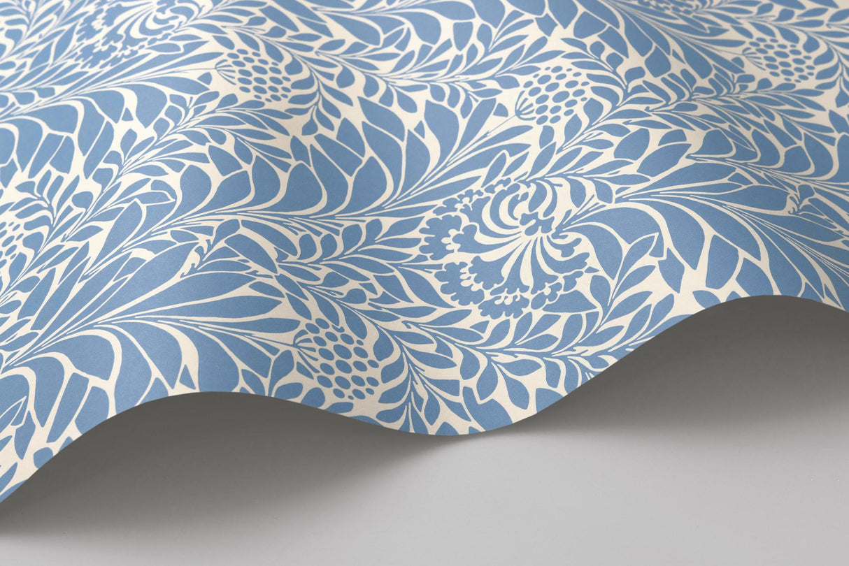 Cole & Son HONEYSUCKLE BLUE Wallpaper