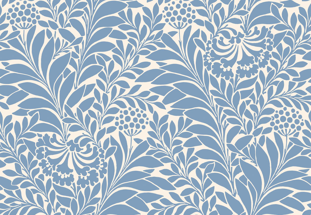 Cole & Son HONEYSUCKLE BLUE Wallpaper