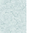 Cole & Son ACANTHUS PRINT ROOM BLUE Wallpaper