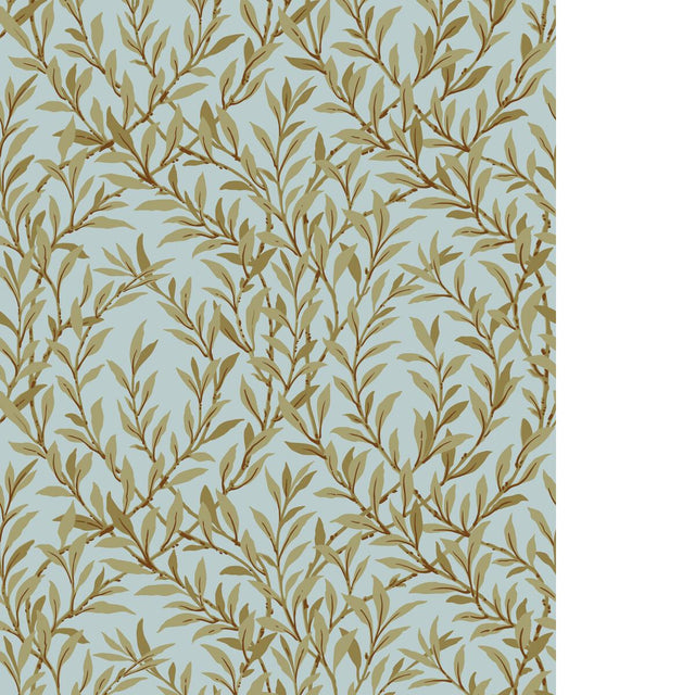 Cole & Son WILLOW BRANCH OLIVE/TEAL Wallpaper
