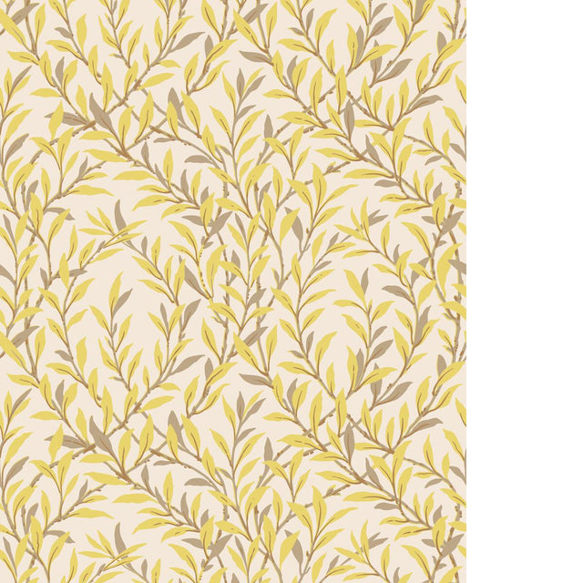 Cole & Son WILLOW BRANCH CITRINE/STONE Wallpaper