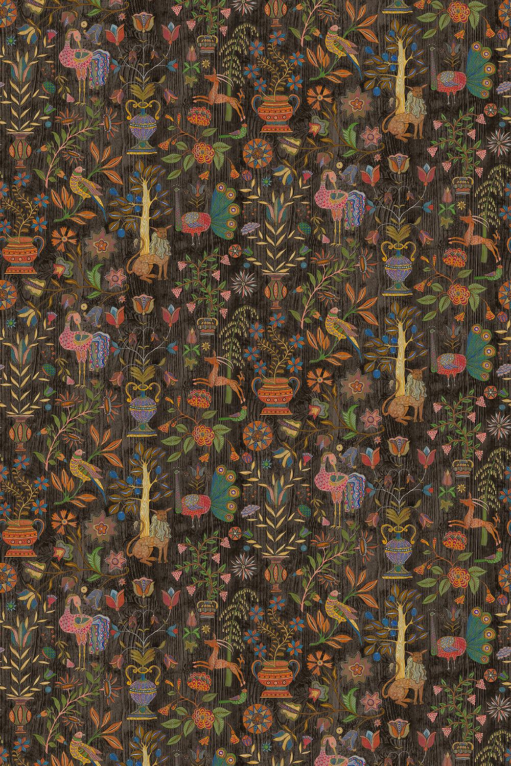 Kravet FABLE GARDEN 01 Wallpaper