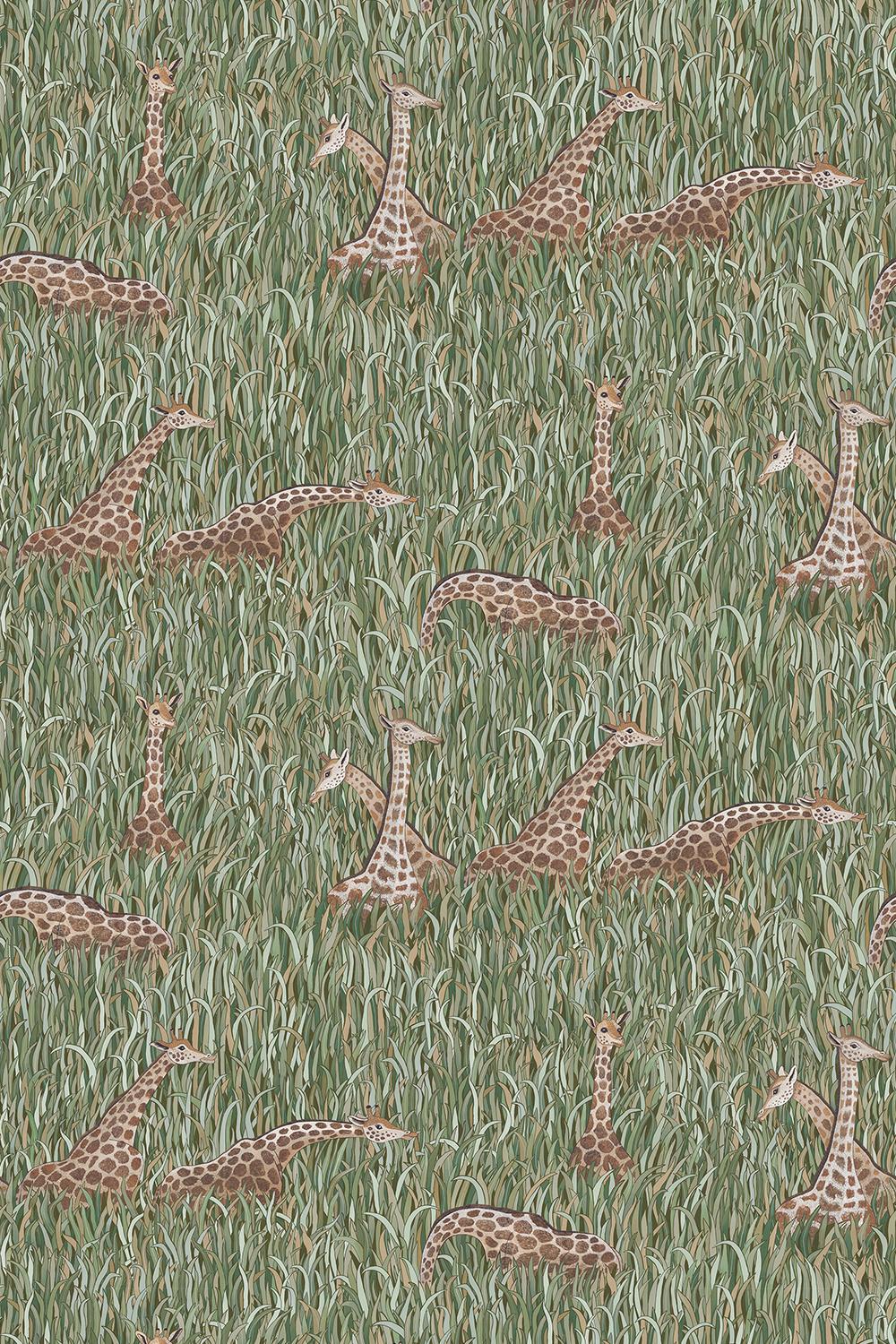 Kravet GIRAFFES 01 Wallpaper