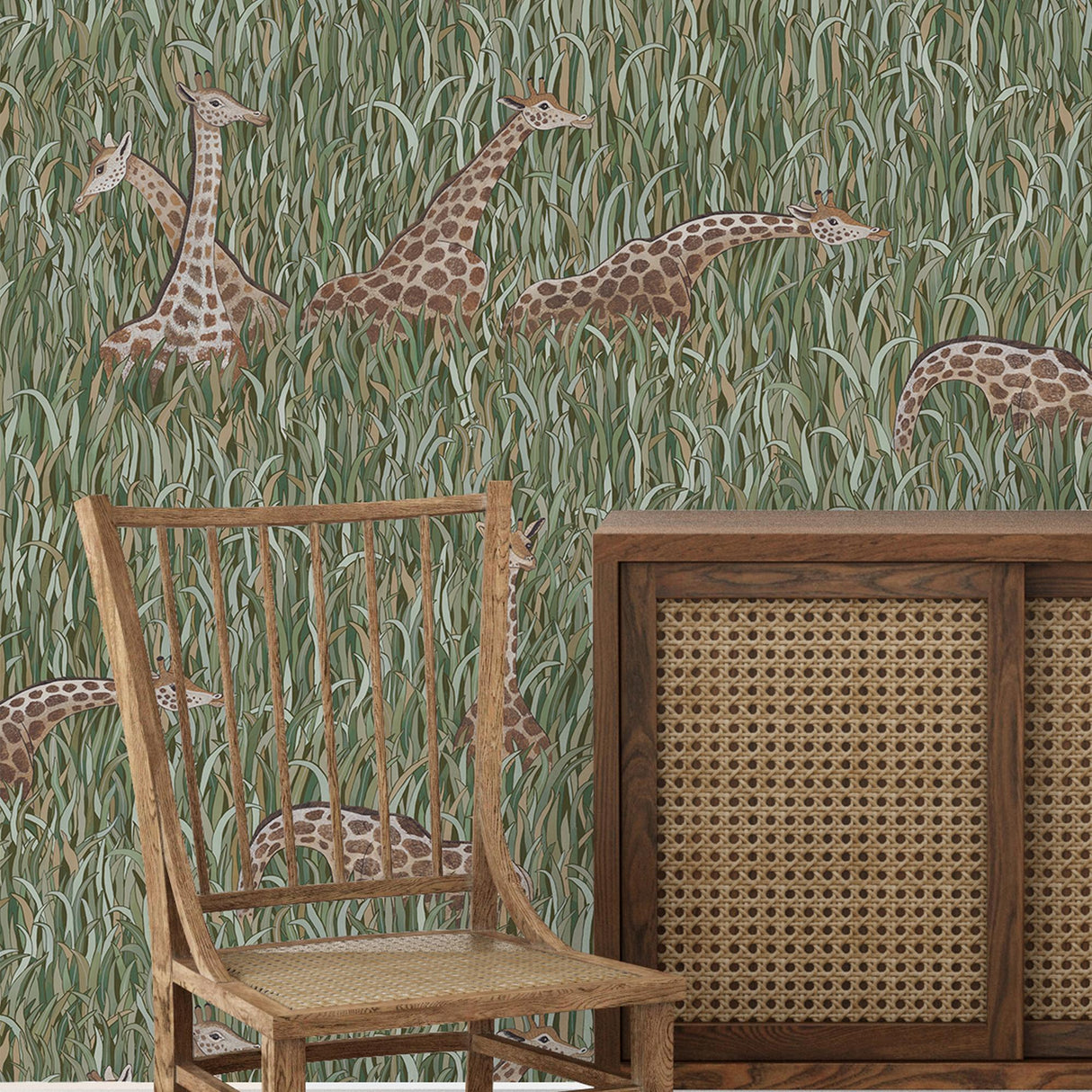 Kravet GIRAFFES 01 Wallpaper