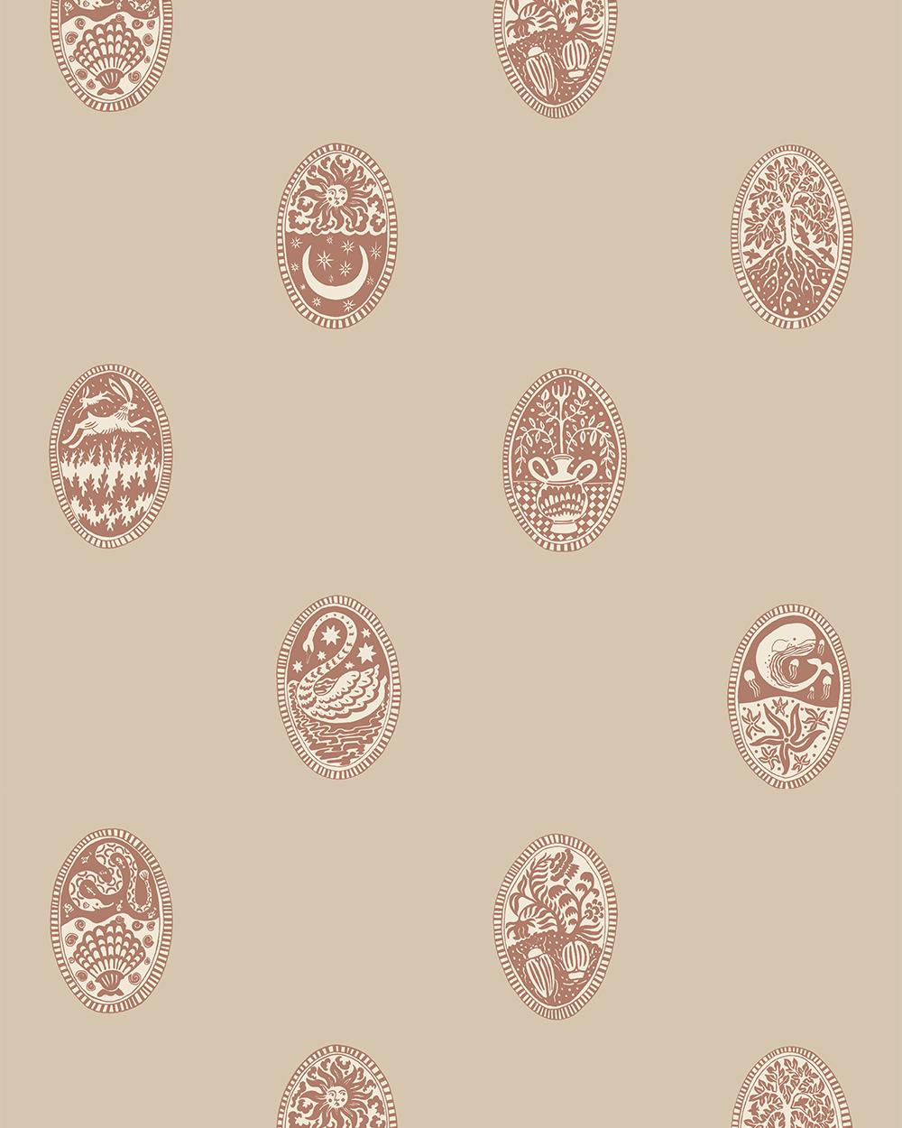 Kravet LINEAR CAMEOS 01 Wallpaper