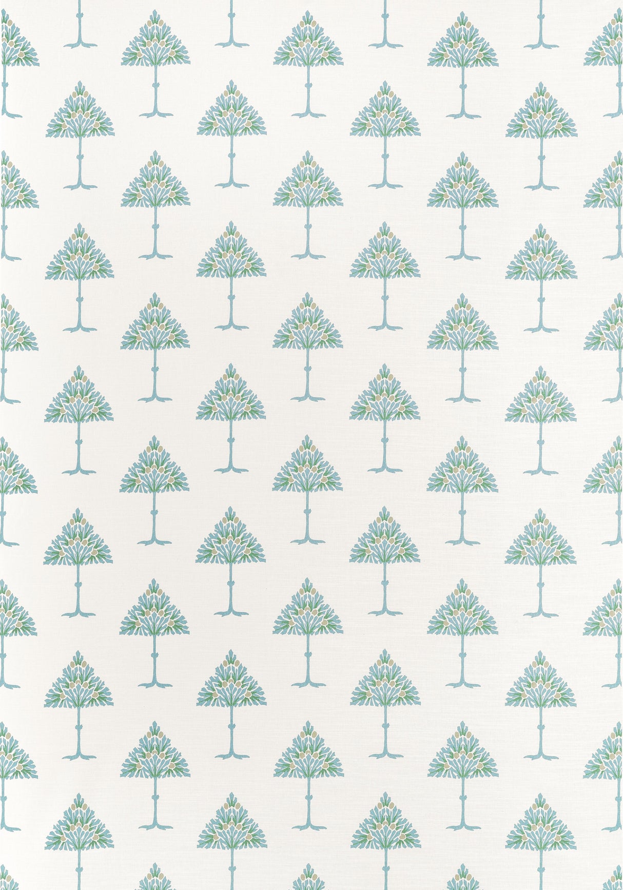 Thibaut May Tree Spa Blue Fabric