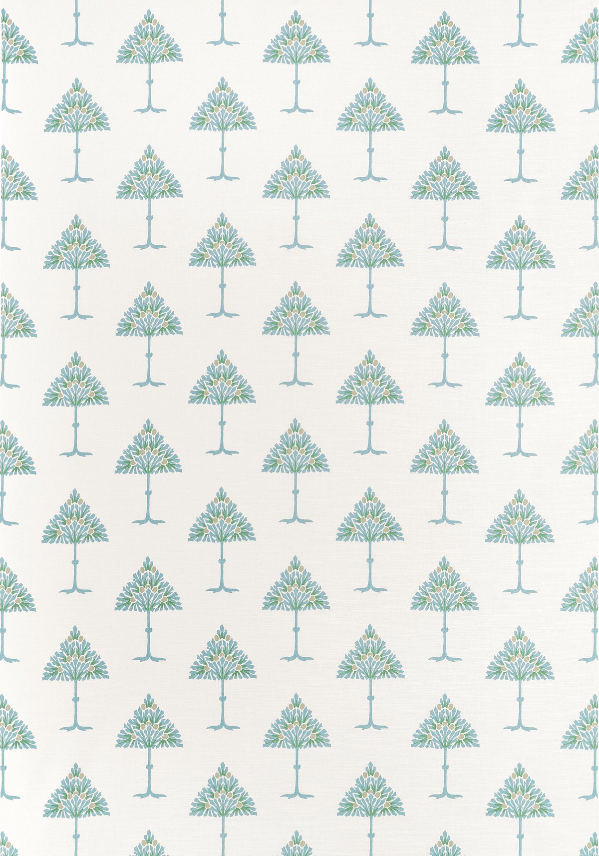 Thibaut May Tree Spa Blue Fabric