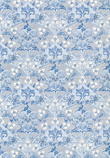 Thibaut Woodford Blue Fabric