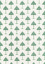 Thibaut May Tree Blue And Green Fabric
