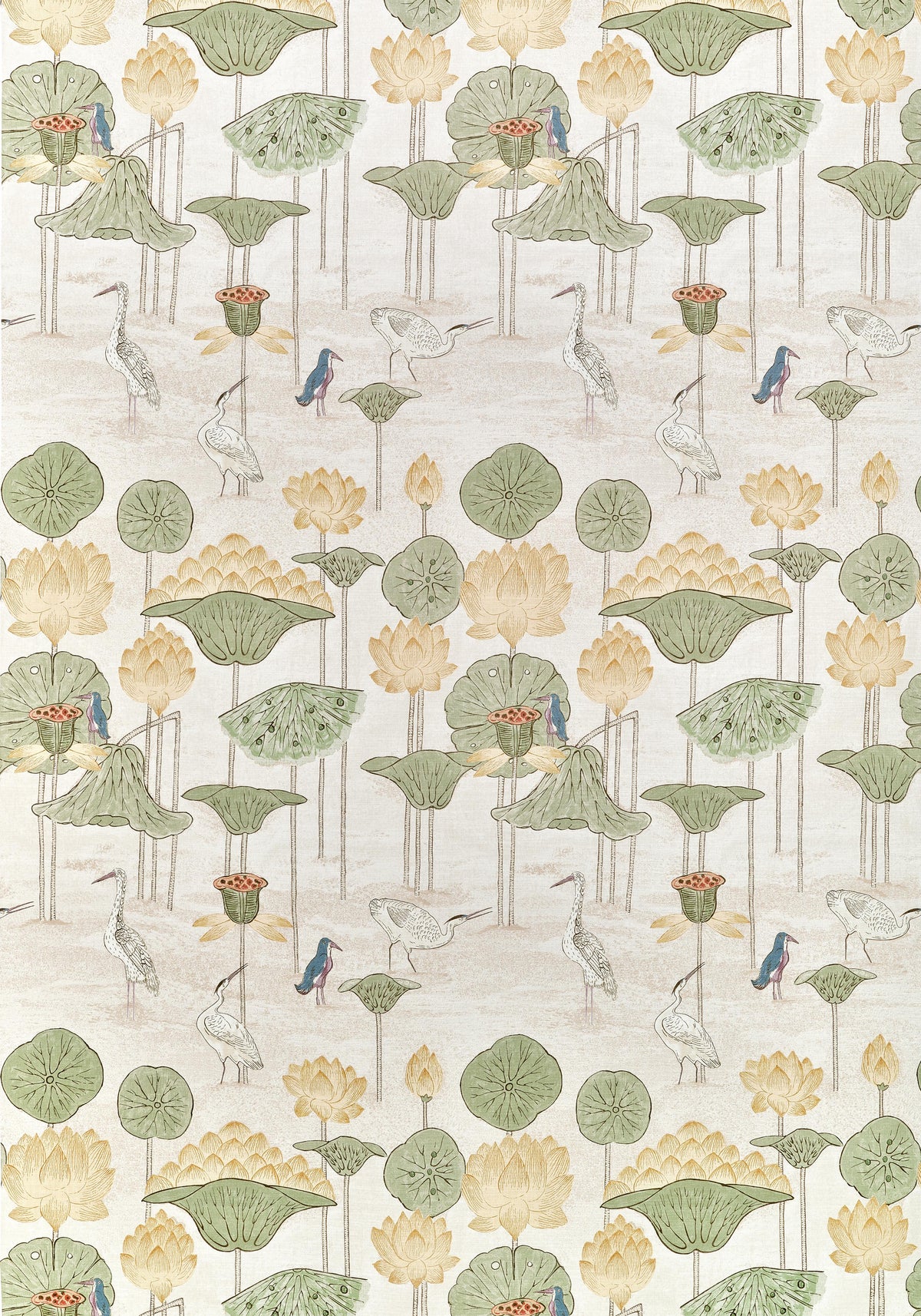 Thibaut Malea Gold Fabric