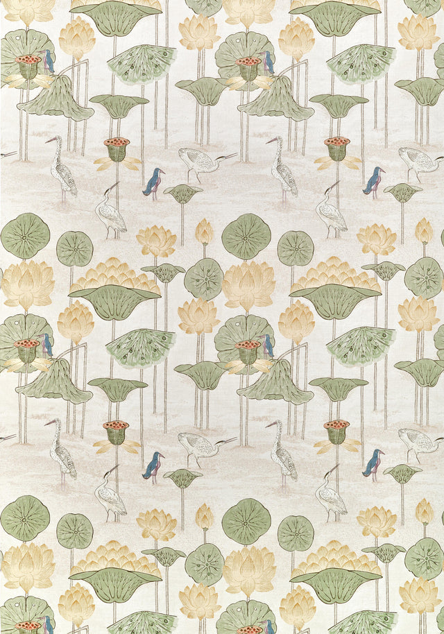 Thibaut Malea Gold Fabric