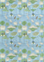 Thibaut Malea Sky Blue Fabric