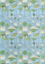 Thibaut Malea Sky Blue Fabric