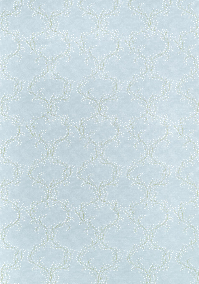 Thibaut Markle Trail Spa Blue Fabric