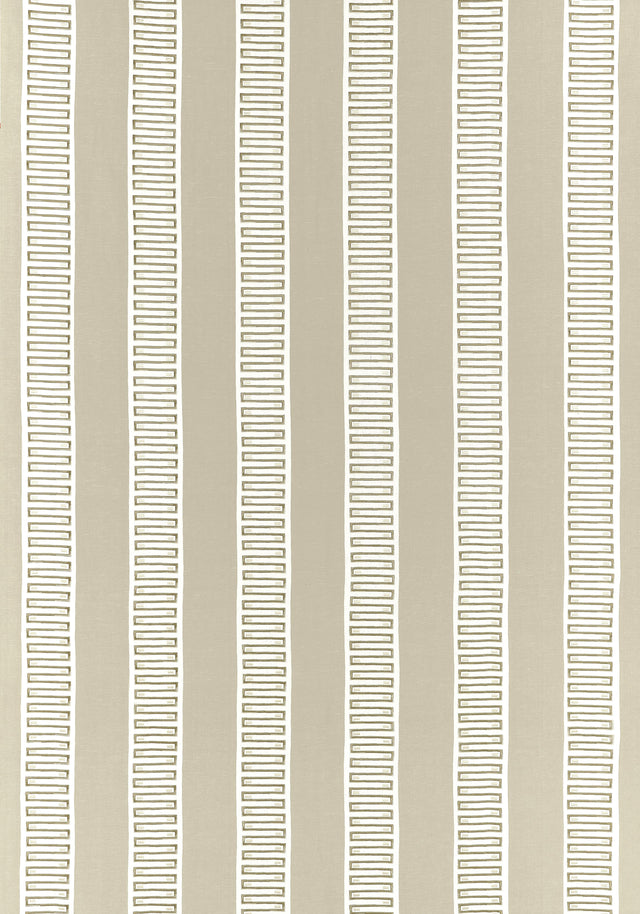Thibaut Raritan Line Embroidery Beige Fabric