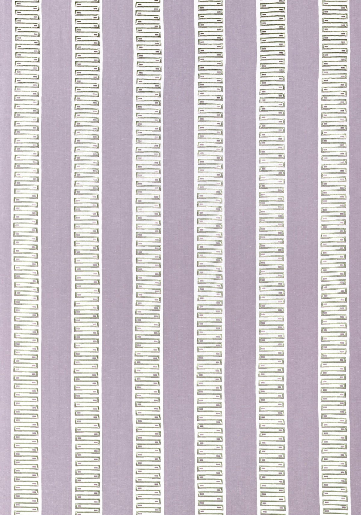 Thibaut Raritan Line Embroidery Lilac Fabric