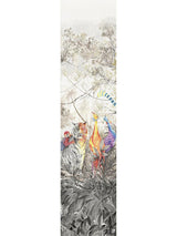 Scalamandre Arcadia Mural | Panel 3 Multicolor Wallpaper