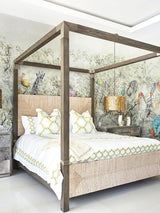 Scalamandre Arcadia Mural | Panel 5 Multicolor Wallpaper