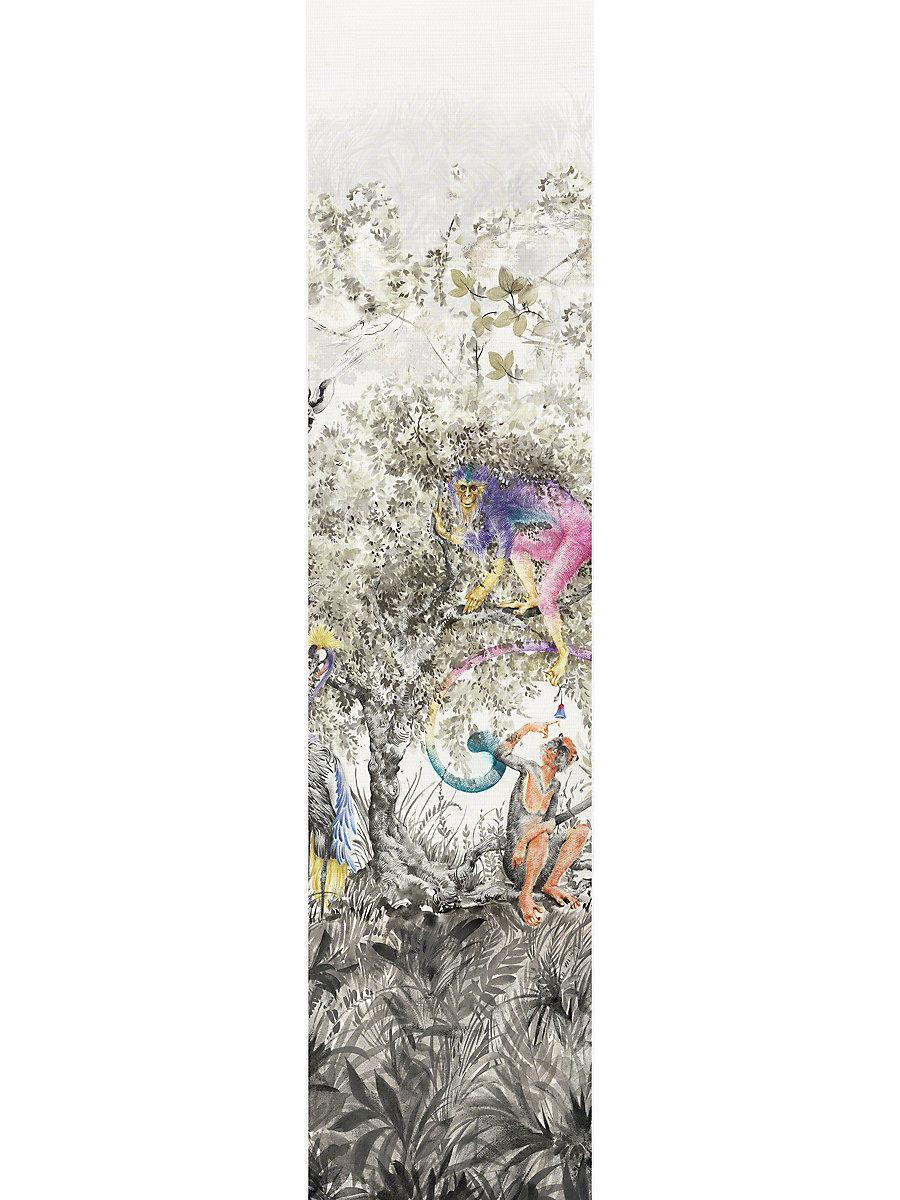 Scalamandre Arcadia Mural | Panel 6 Multicolor Wallpaper
