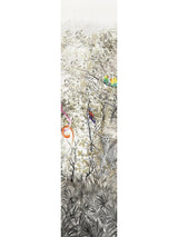 Scalamandre Arcadia Mural | Panel 7 Multicolor Wallpaper