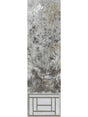 Scalamandre Crested Crane Mural | Panel 1 Silver Gold Wallpaper