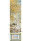 Scalamandre Crested Crane Mural | Panel 2 Wheat Blue Wallpaper