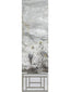 Scalamandre Crested Crane Mural | Panel 3 Silver Gold Wallpaper