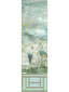 Scalamandre Crested Crane Mural | Panel 3 Green Gold Wallpaper