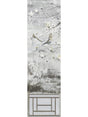Scalamandre Crested Crane Mural | Panel 5 Silver Gold Wallpaper