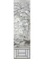 Scalamandre Crested Crane Mural | Panel 6 Silver Gold Wallpaper