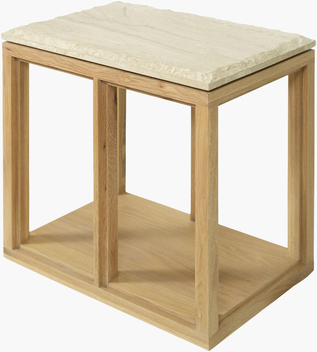 Surya Britta BRTA-001 24"H x 16"W x 24"D Accent Table